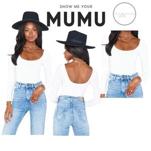 SHOW me your MuMu Bridget Bodysuit Size  Xs